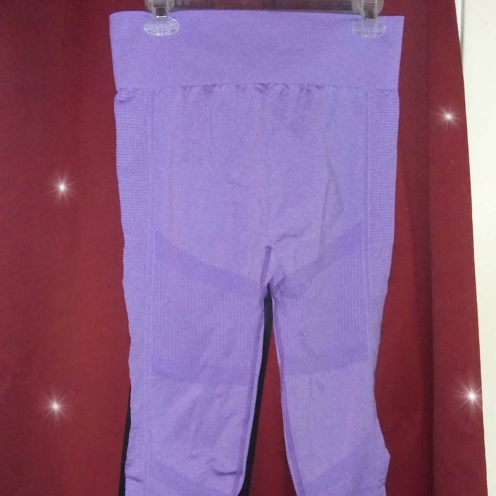 Lavender Wide & High Waist Sports Leggings NWOT